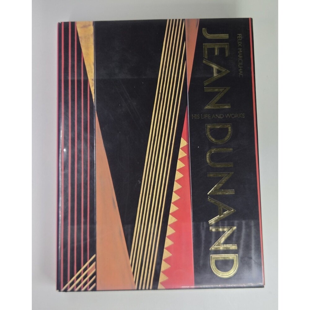 JEAN DUNAND HIS LIFE AND WORKS BY FELIX MARCILHAC Art Book Hard Cover 1991